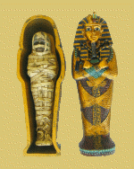 Colourful Tutankhamun Coffin